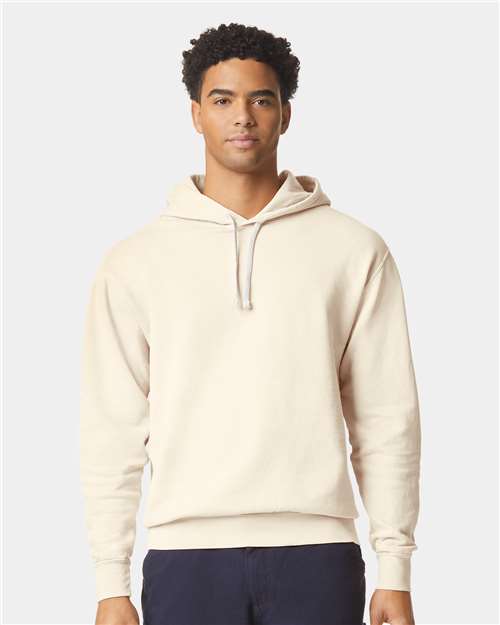 1467 Unisex Garment-Dyed Lightweight Fleece Hooded Sweatshirt