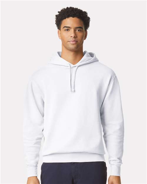 1467 Unisex Garment-Dyed Lightweight Fleece Hooded Sweatshirt