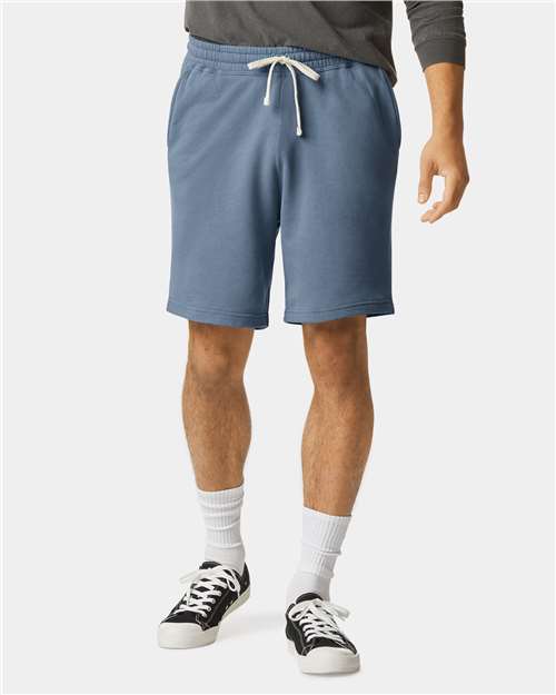1468 Unisex Garment-Dyed Lightweight Fleece Sweat Shorts