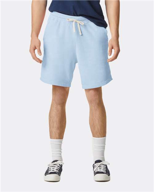 1468 Unisex Garment-Dyed Lightweight Fleece Sweat Shorts