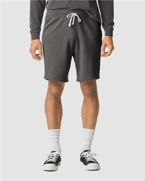 1468 Unisex Garment-Dyed Lightweight Fleece Sweat Shorts