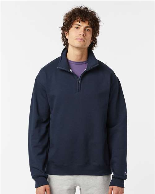 S450 Unisex Powerblend® Quarter-Zip Pullover