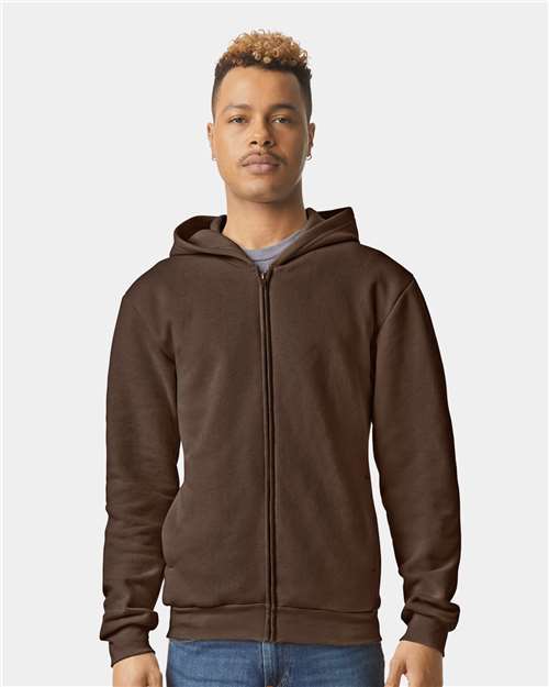 RF497 Unisex ReFlex Fleece Full-Zip Hoodie Sweatshirt