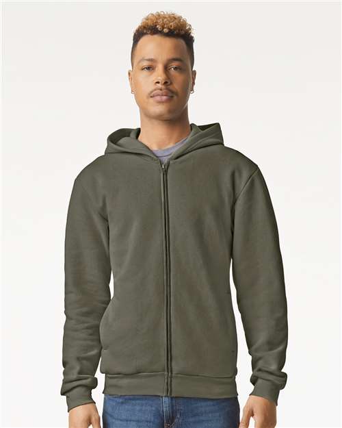 RF497 Unisex ReFlex Fleece Full-Zip Hoodie Sweatshirt