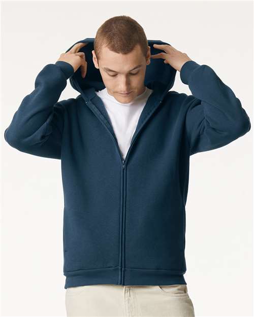 RF497 Unisex ReFlex Fleece Full-Zip Hoodie Sweatshirt