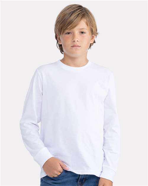 3311 Youth Cotton Long Sleeve T-Shirt