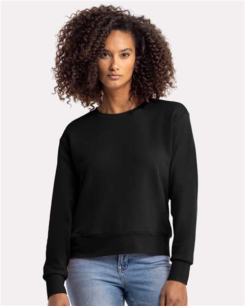 9084 Women's Laguna Sueded Crewneck Sweatshirt