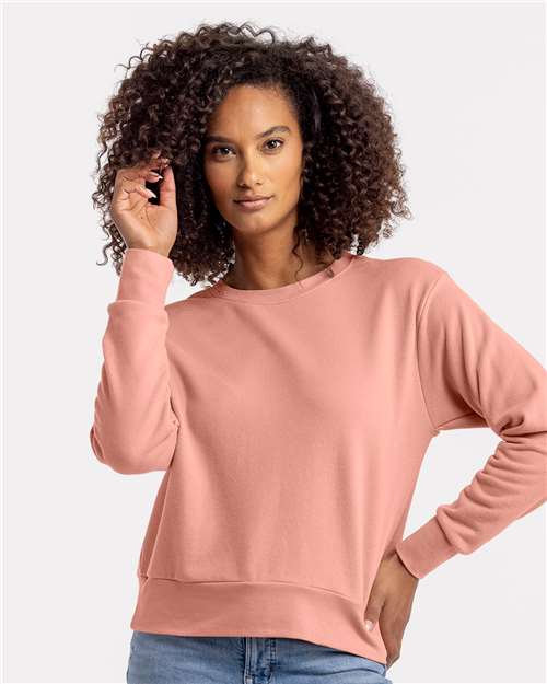 9084 Women's Laguna Sueded Crewneck Sweatshirt
