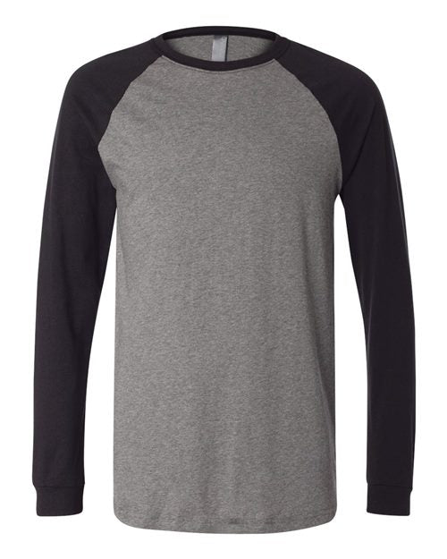3000 Men's Long Sleeve Jersey Baseball Tee