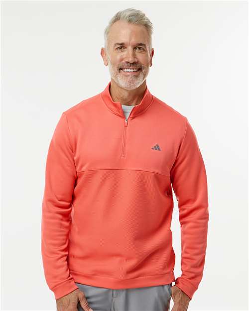 A2001 Men's Ultimate365 Textured Quarter-Zip Pullover