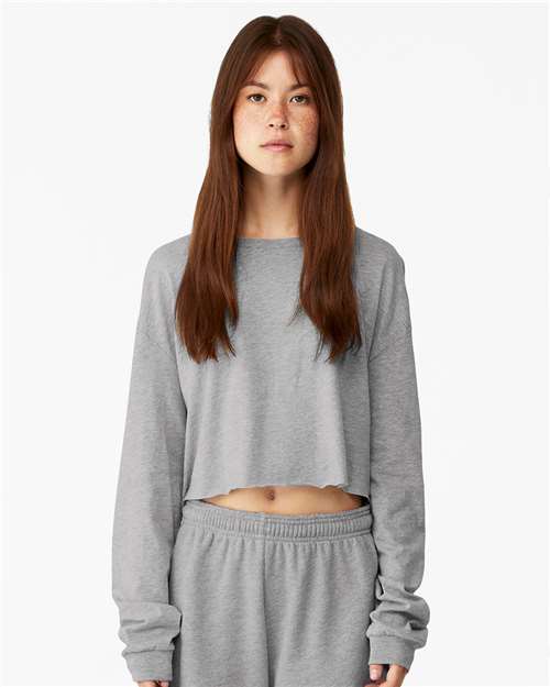 6501 Women's FWD Fashion Crop Long Sleeve Tee