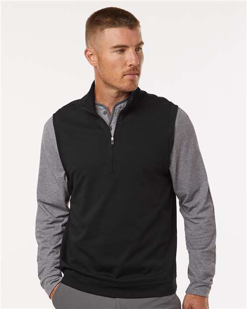 A599 Men's Club Quarter-Zip Vest