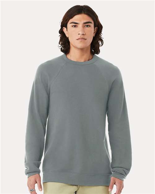 3901 Unisex Sponge Fleece Raglan Crewneck Sweatshirt