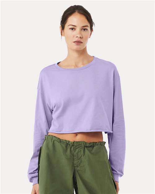 6501 Women's FWD Fashion Crop Long Sleeve Tee