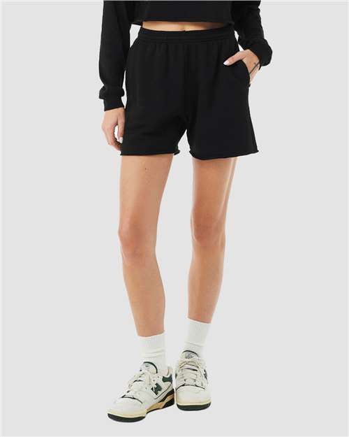 3787 Women's Cutoff Fleece Shorts