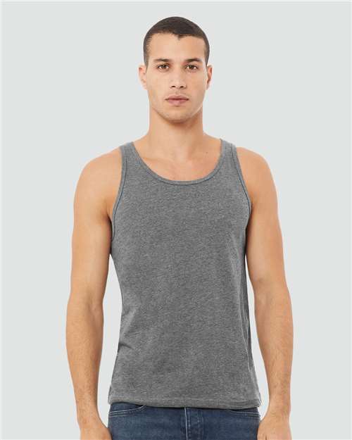 3480CVC Unisex Heather CVC Tank