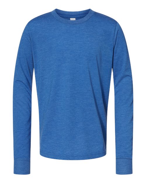 3513Y Youth Triblend Long Sleeve Tee