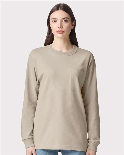 9410 Super Heavyweight Long Sleeve Pocket Tee