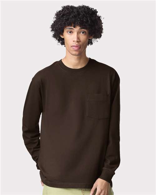 9410 Super Heavyweight Long Sleeve Pocket Tee