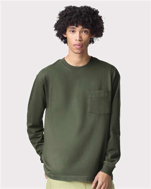 9410 Super Heavyweight Long Sleeve Pocket Tee