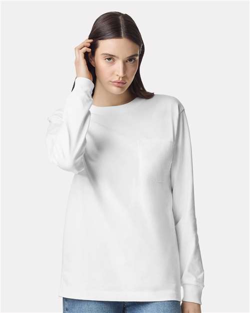 9410 Super Heavyweight Long Sleeve Pocket Tee