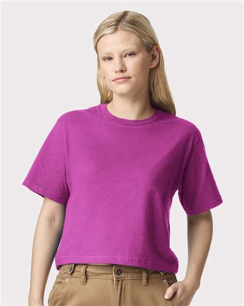 102 Women's Fine Jersey Boxy Tee