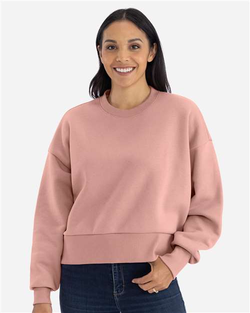 9087 Women's Heavyweight Crewneck Sweatshirt