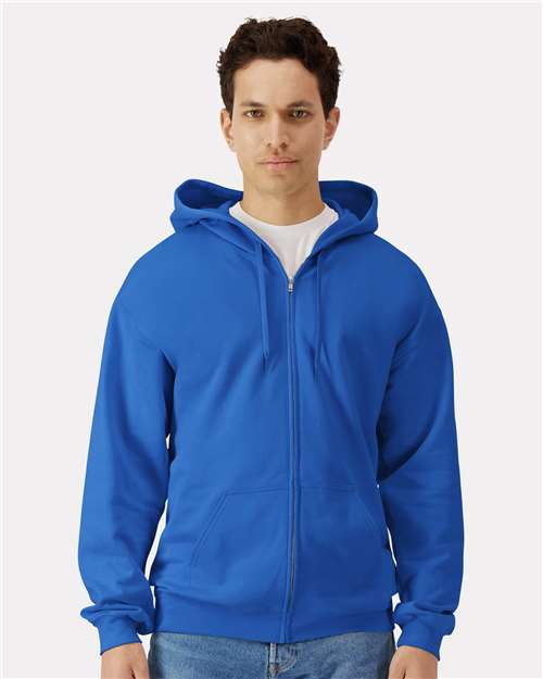 SF600 Unisex Softstyle® Full-Zip Hooded Sweatshirt