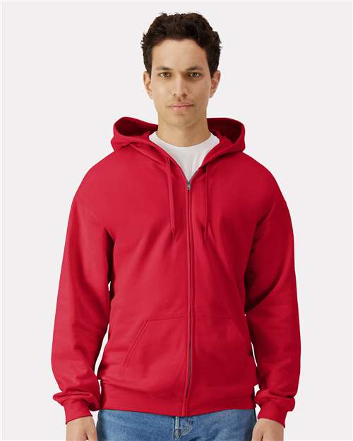 SF600 Unisex Softstyle® Full-Zip Hooded Sweatshirt