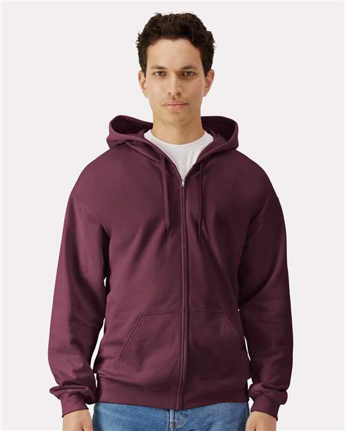 SF600 Unisex Softstyle® Full-Zip Hooded Sweatshirt