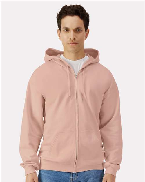SF600 Unisex Softstyle® Full-Zip Hooded Sweatshirt