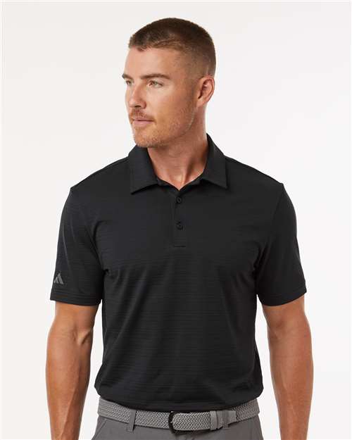A704 Men's Textured Stripe Polo