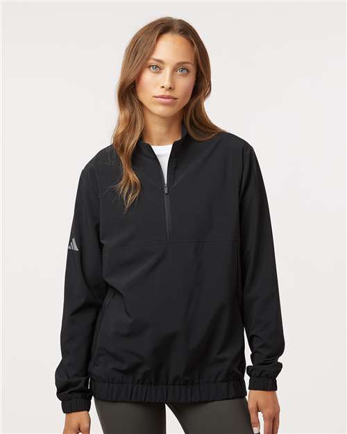 A706 Women's Woven Half-Zip Pullover