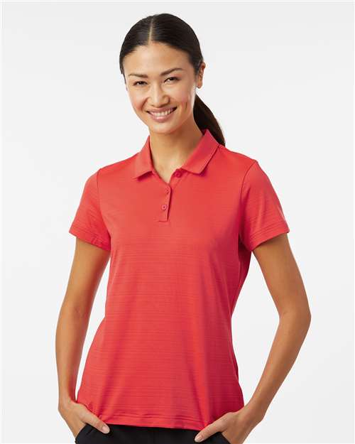 A707 Women's Textured Stripe Polo