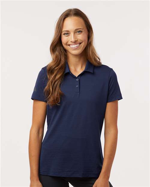 A707 Women's Textured Stripe Polo
