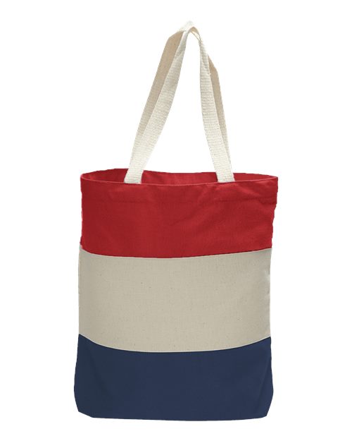 Q125900 11L Tri-Color Tote