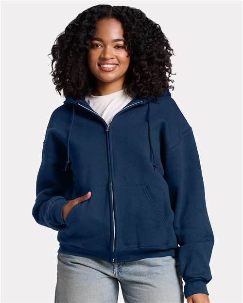 Z12MR Unisex Rugged Full-Zip Hooded Sweatshirt