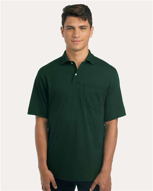 436MP Men's Dri-Power® Polo with Pocket