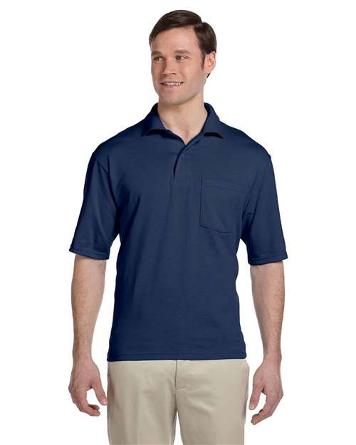436MP Men's Dri-Power® Polo with Pocket