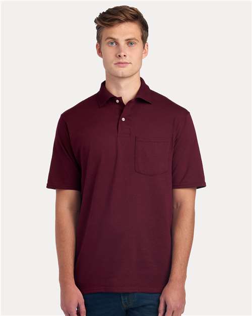 436MP Men's Dri-Power® Polo with Pocket