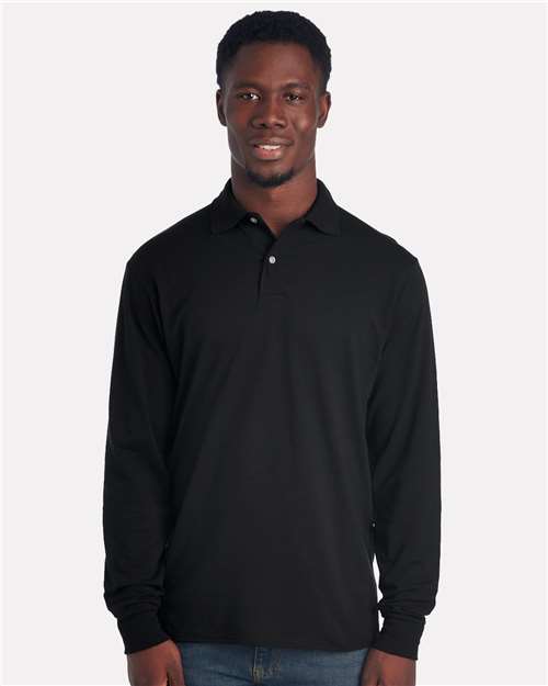 437LR Men's Dri-Power® Long Sleeve Polo