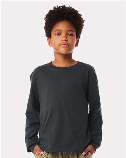 3511Y Youth 6oz. Heavyweight Long Sleeve Tee