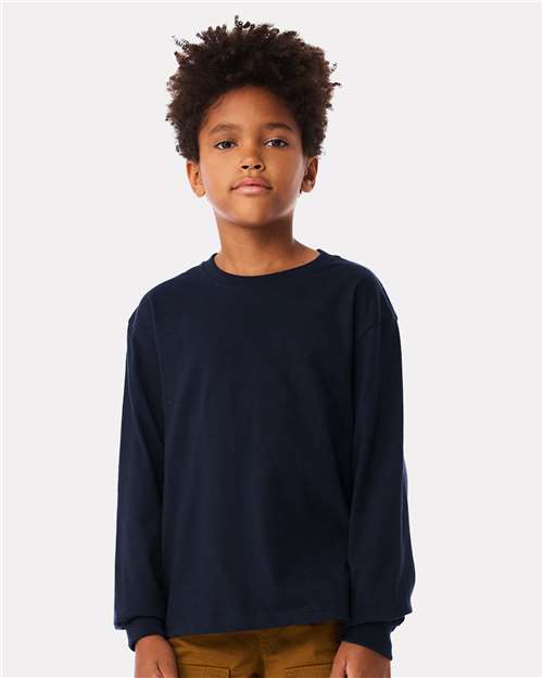 3511Y Youth 6oz. Heavyweight Long Sleeve Tee
