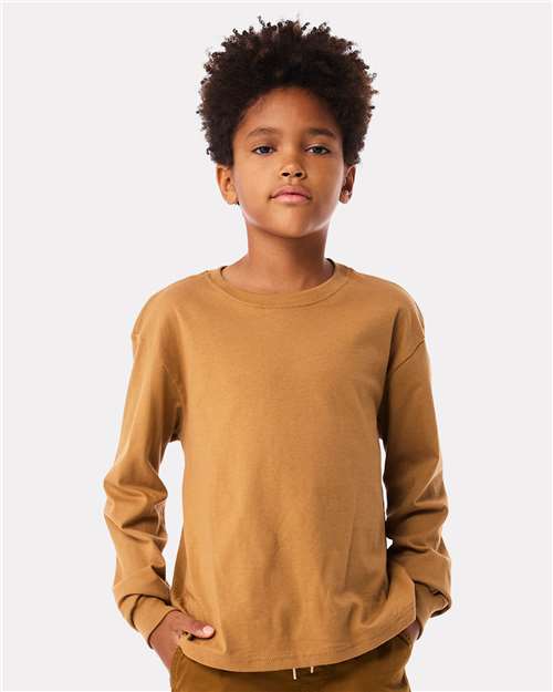 3511Y Youth 6oz. Heavyweight Long Sleeve Tee