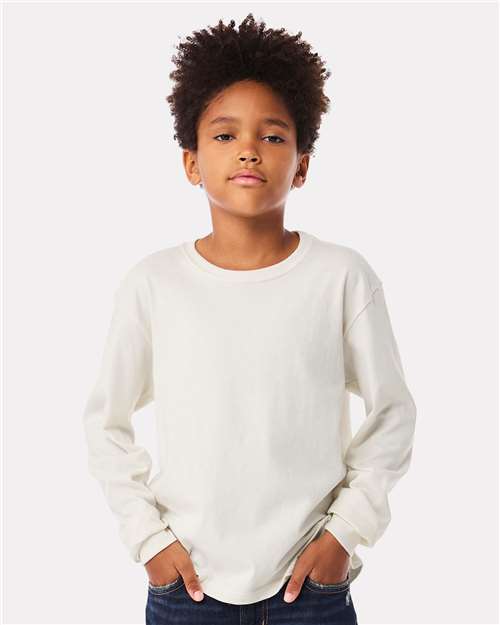 3511Y Youth 6oz. Heavyweight Long Sleeve Tee