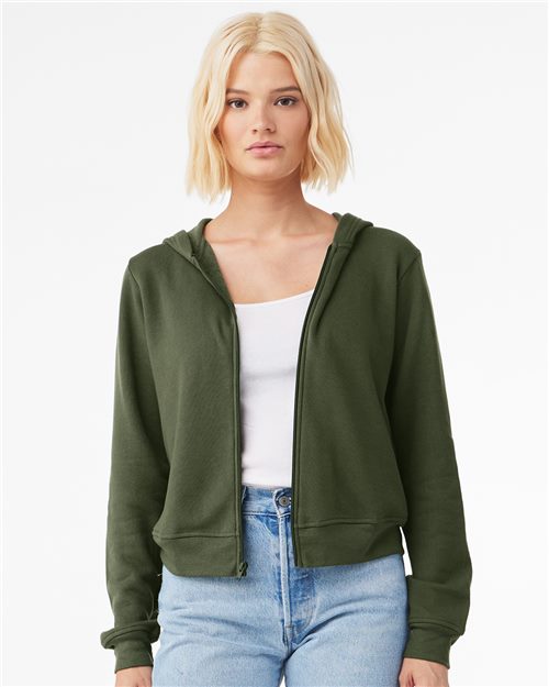 7539 Women's FWD Fashion Sponge Fleece Full-Zip Hoodie Sweatshirt