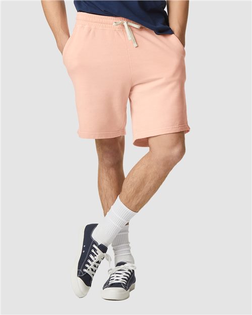 1468 Unisex Garment-Dyed Lightweight Fleece Sweat Shorts