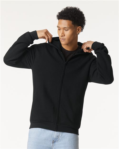 RF497 Unisex ReFlex Fleece Full-Zip Hoodie Sweatshirt