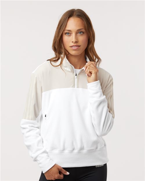 A601 Women's Fleece Quarter-Zip Pullover