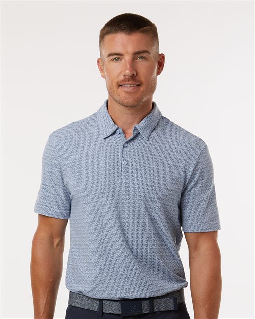 A702 Men's Printed Blend Polo